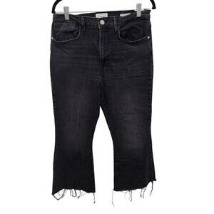 Frame le crop flare jeans